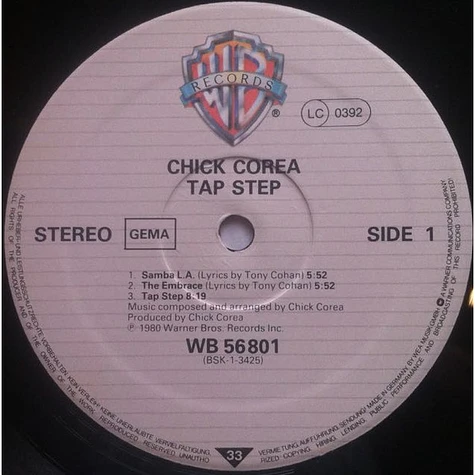 Chick Corea - Tap Step