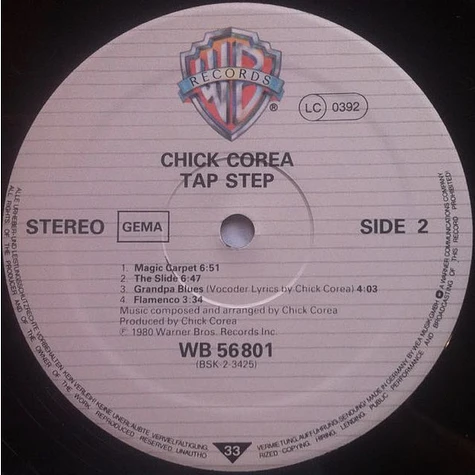 Chick Corea - Tap Step