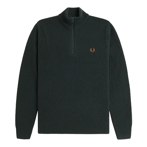 Fred Perry - Textured Half Zip Jumper