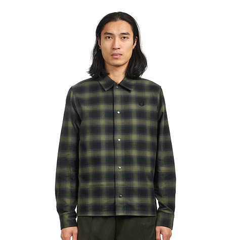 Fred Perry - Blurred Tartan Overshirt