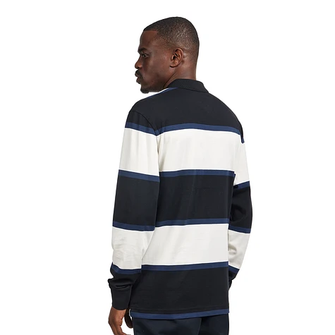 Fred Perry - Striped Long Sleeve Polo Shirt