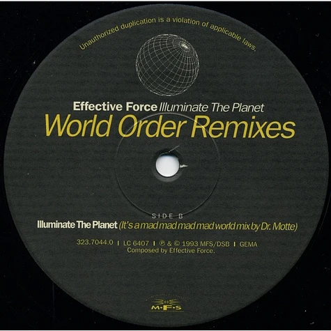 Effective Force - Illuminate The Planet (World Order Remixes)