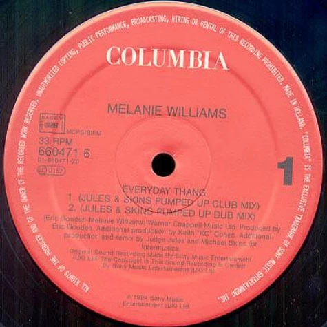 Melanie Williams - Everyday Thang