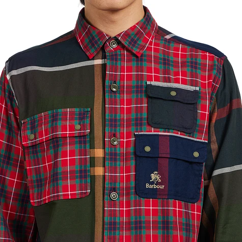 Barbour x Baracuta - Relaxed Patchwork Shirt