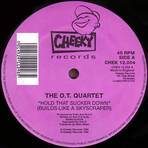 The O.T. Quartet - Hold That Sucker Down