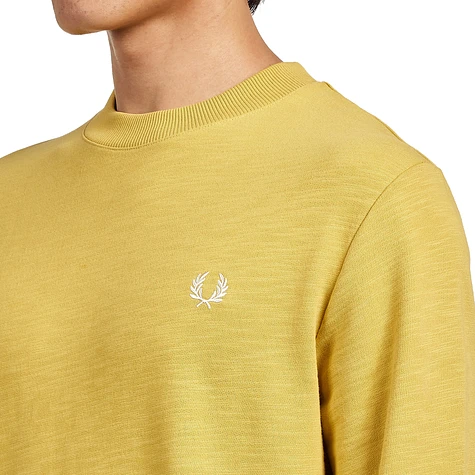 Fred Perry - Textured Crew Neck Sweatshirt