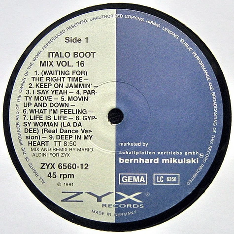 V.A. - Italo Boot Mix Vol. 16