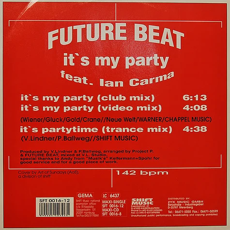 Future Beat - It's My Party