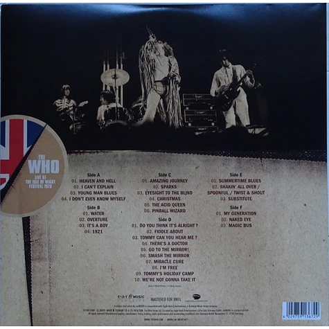 The Who - Live At The Isle Of Wight Festival 1970