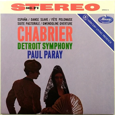 Emmanuel Chabrier, Detroit Symphony Orchestra, Paul Paray - España / Danse Slave / Fête Polonaise / Suite Pastorale / Gwendoline Overture