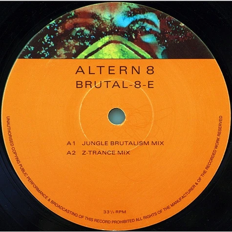 Altern 8 - Brutal-8-E (Orange Edition)