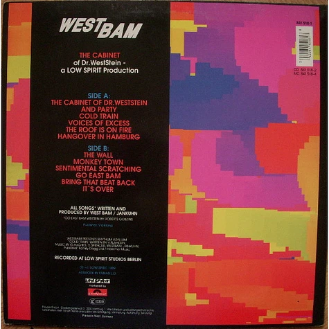 WestBam - The Cabinet / And Party