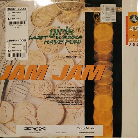 Jam Jam - Girls (Just Want To Have Fun)