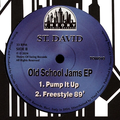 St. David - Old School Jams EP