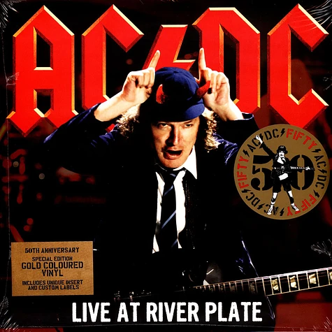 AC/DC - Live At River Plate 50th Anniversary Golden Vinyl Edition