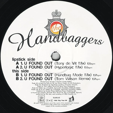 The Handbaggers - U Found Out