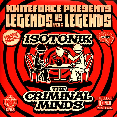 Isotonik Vs Criminal Minds - Legends Vs Legends Volume 5 Red Vinyl Edtion