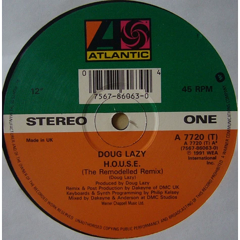 Doug Lazy - H.O.U.S.E.