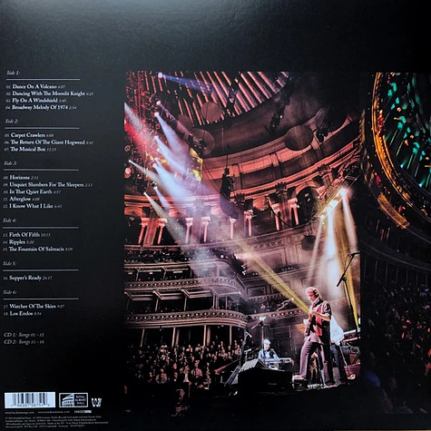 Steve Hackett - Genesis Revisited: Live At The Royal Albert Hall