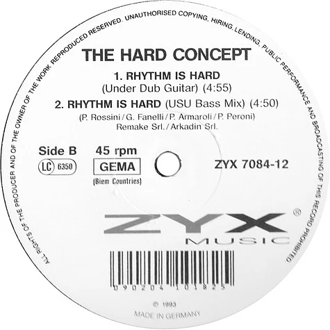 The Hard Concert - Rhythm Is Hard