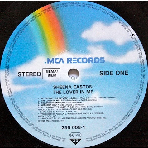 Sheena Easton - The Lover In Me