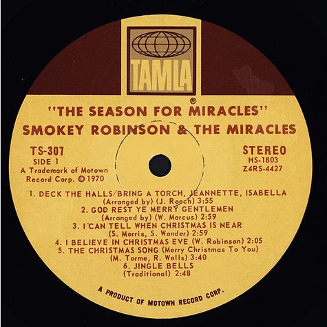 The Miracles - The Season For Miracles