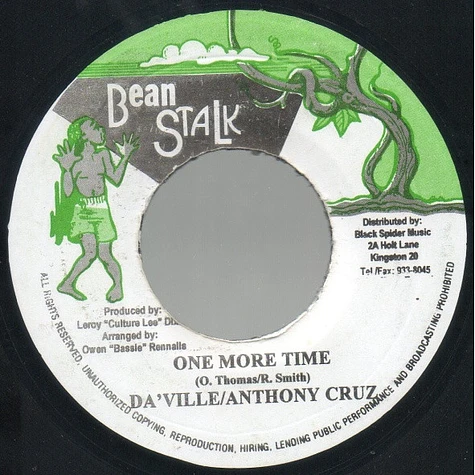 Da'Ville / Anthony Cruz - One More Time