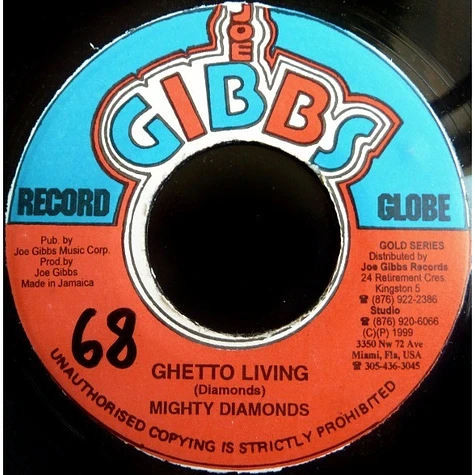 The Mighty Diamonds - Ghetto Living