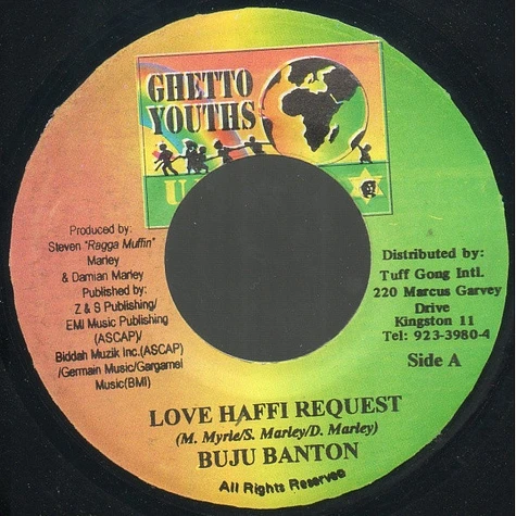 Buju Banton / Sli - Love Haffi Request / You In Trouble