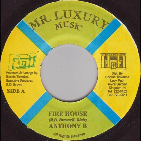 Anthony B - Fire House