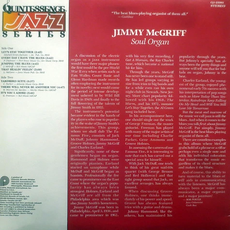 Jimmy McGriff - Soul Organ