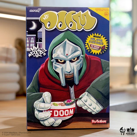 MF DOOM - MM..Food 20th Anniversary ReAction Figure Cereal Bowl Set