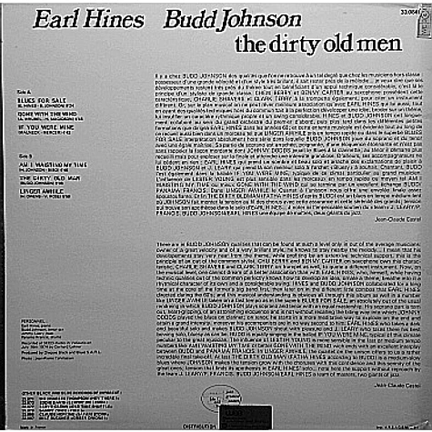 Earl Hines / Budd Johnson - The Dirty Old Men