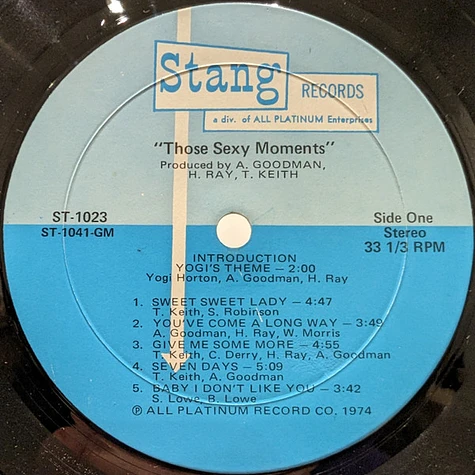 The Moments - Those Sexy Moments