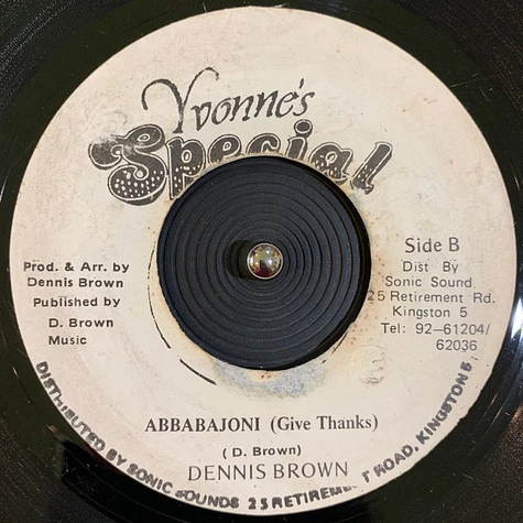 Dennis Brown - See and Blind