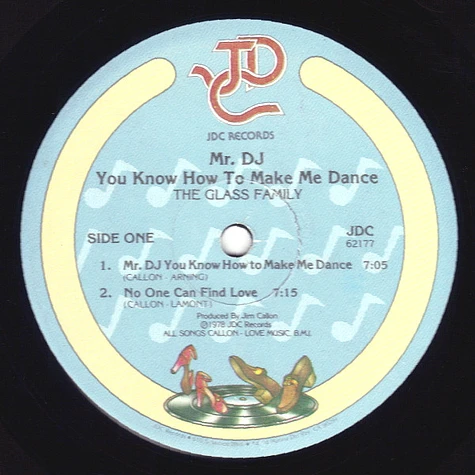 The Glass Family - Mr DJ • You Know How To Make Me Dance