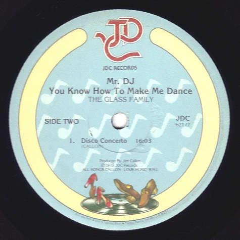 The Glass Family - Mr DJ • You Know How To Make Me Dance