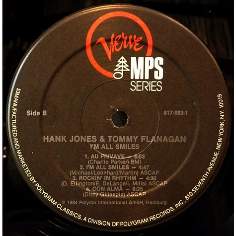 Hank Jones And Tommy Flanagan - I'm All Smiles