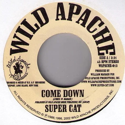 Super Cat - Come Down