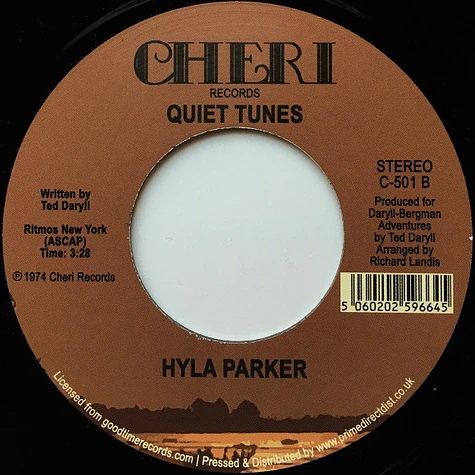 Hyla Parker - Joe/Quiet Tunes