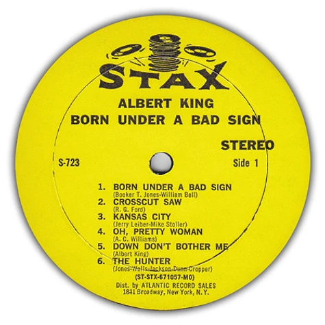 Albert King - Born Under A Bad Sign