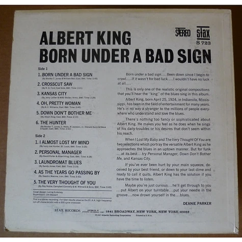 Albert King - Born Under A Bad Sign