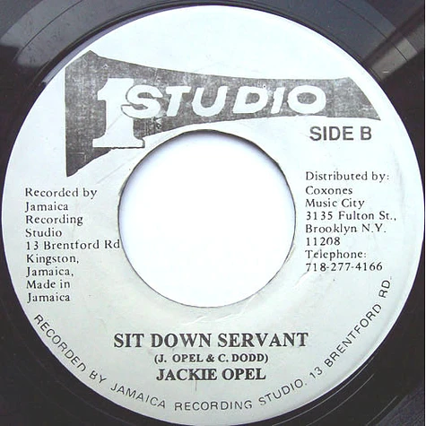 Jackie Opel - You Can't Catch Me / Sit Down Servant