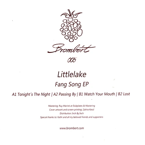 Littlelake - Fang Song EP