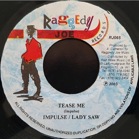 Delly Ranks & Mega Banton / Impulse & Lady Saw - Jump & Wine / Tease Me