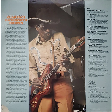 Clarence "Gatemouth" Brown - Pressure Cooker