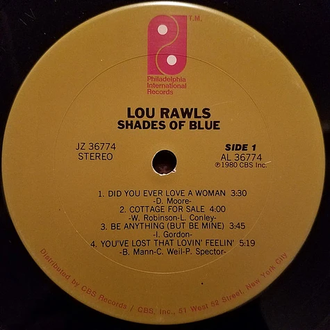 Lou Rawls - Shades Of Blue