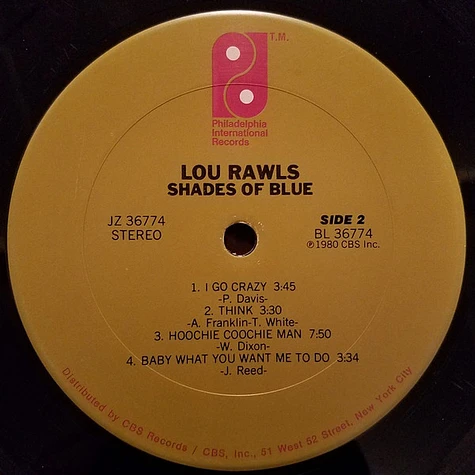 Lou Rawls - Shades Of Blue