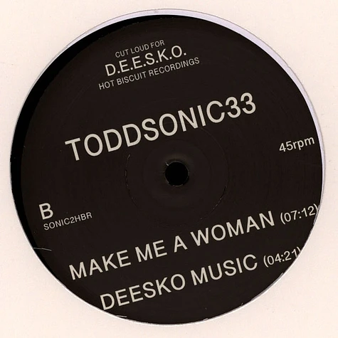 Toddsonic33 - Yes EP