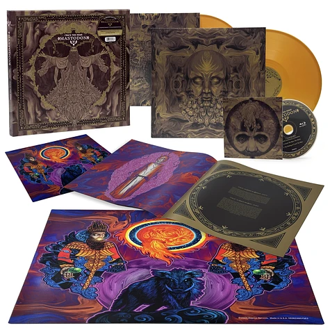 Mastodon - Crack The Skye 15th Anniverary Deluxe Golden Vinyl Edition